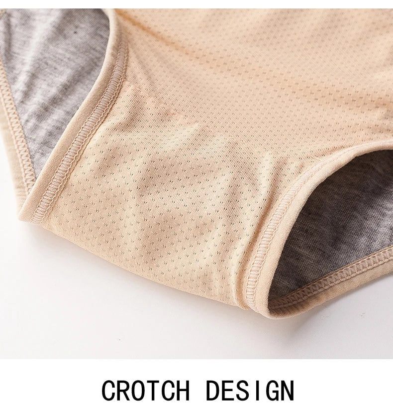 Leak Proof Menstrual Panties Women Underwear Period Cotton Waterproof Briefs Plus Size Female Physiological Breathable Pants