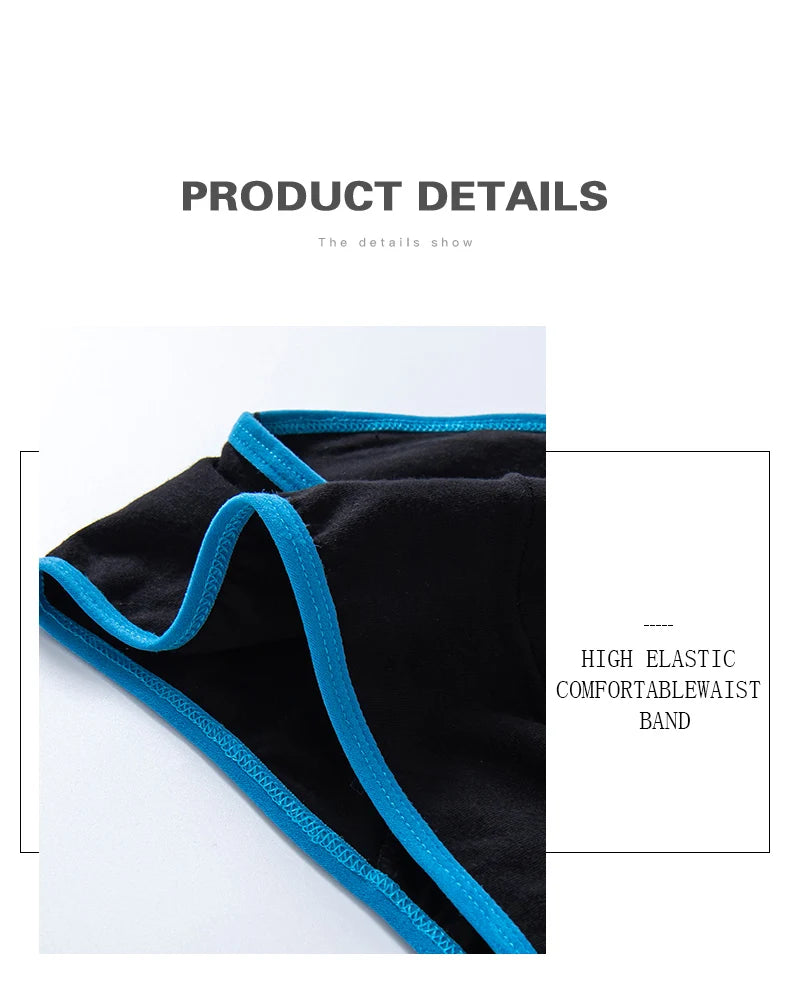 3pcs Women Menstrual Period Underpants Ladies Cotton Postpartum Absorbent Leak Proof Panties European size XS-5XL
