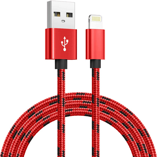 3A USB Cable For iPhone 13 12 11 14 Pro Max XR X XS Max  7 8 Plus iPad iPhone Charger Fast Charging Cord Data Charger Wire 1.2M