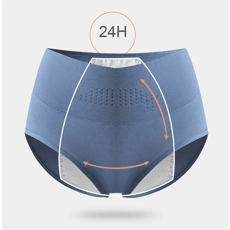 High Waist Menstrual Women's Panties