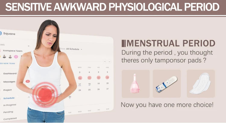 Four layer physiological underwear bottom breathable tampon-free period leak-proof period sanitary pants