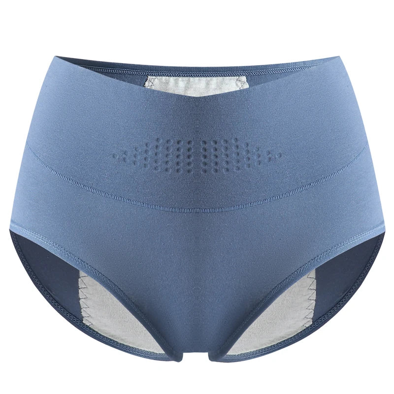 High Waist Leak Proof Menstrual  Women's Panties Widen Period Pants Physiological Underwear Cotton Plus Size L-4XL Female Briefs