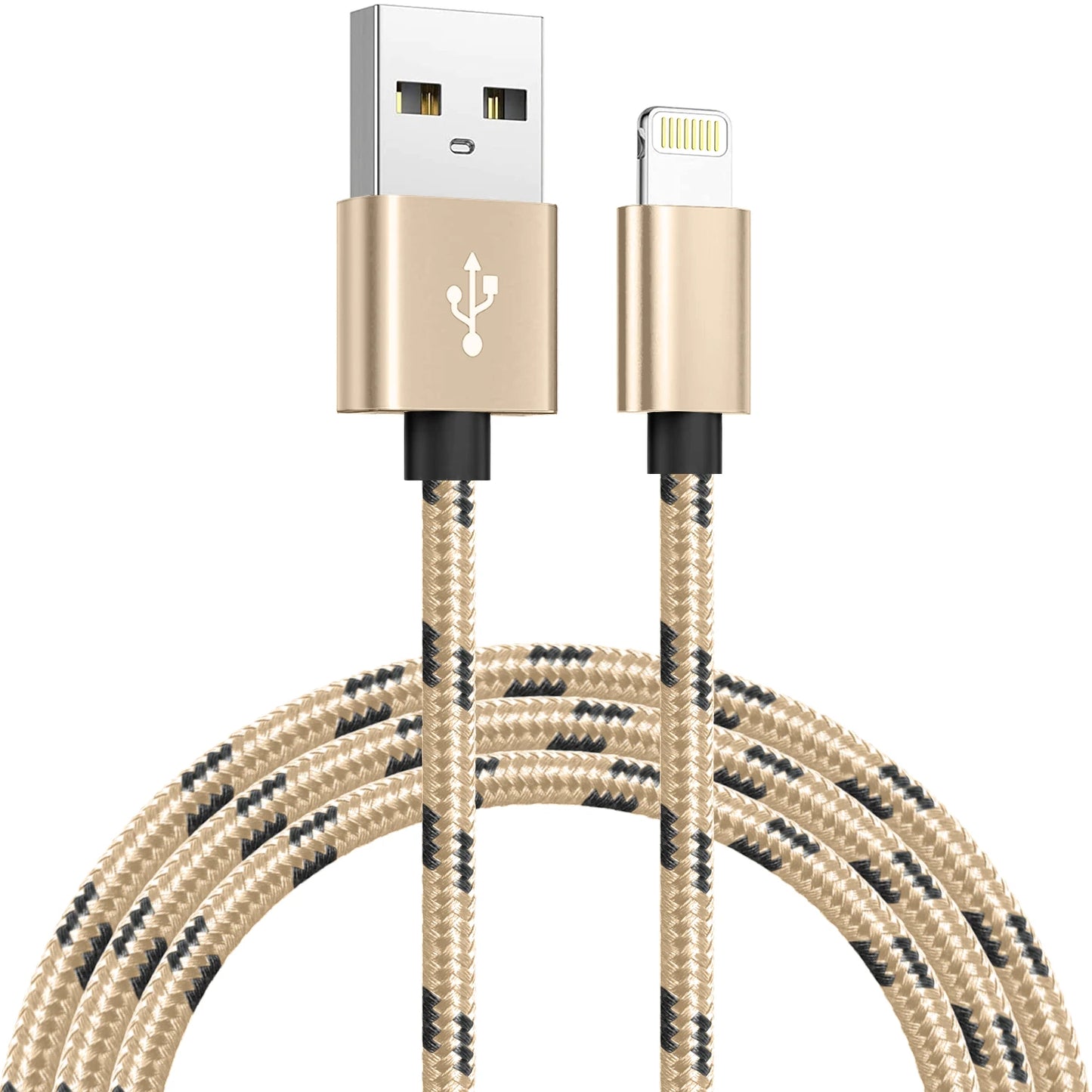 3A USB Cable For iPhone 13 12 11 14 Pro Max XR X XS Max  7 8 Plus iPad iPhone Charger Fast Charging Cord Data Charger Wire 1.2M