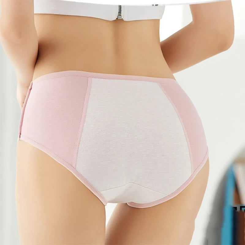 Leakproof Women Panties 3XL 4XL Waterproof Menstrual Underwear Heavy Absorbency Physiological Period Briefs Incontinence