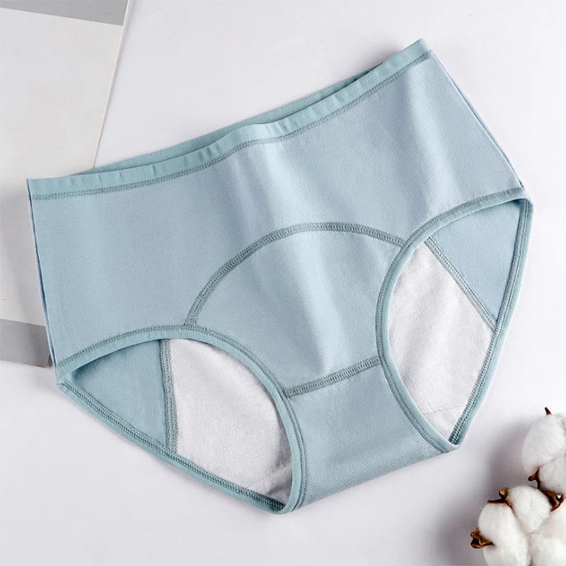 Leakproof Women Panties 3XL 4XL Waterproof Menstrual Underwear Heavy Absorbency Physiological Period Briefs Incontinence