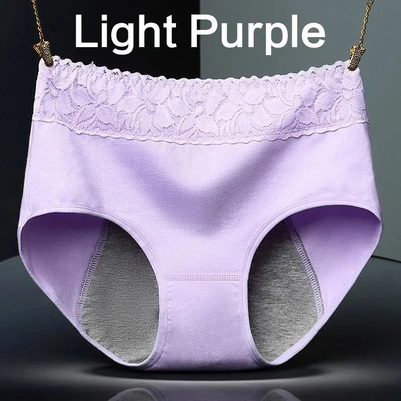 Female Physiological Pants Leak Proof Menstrual Women Underwear Period Panties Cotton Health Seamless Briefs In the waist Warm