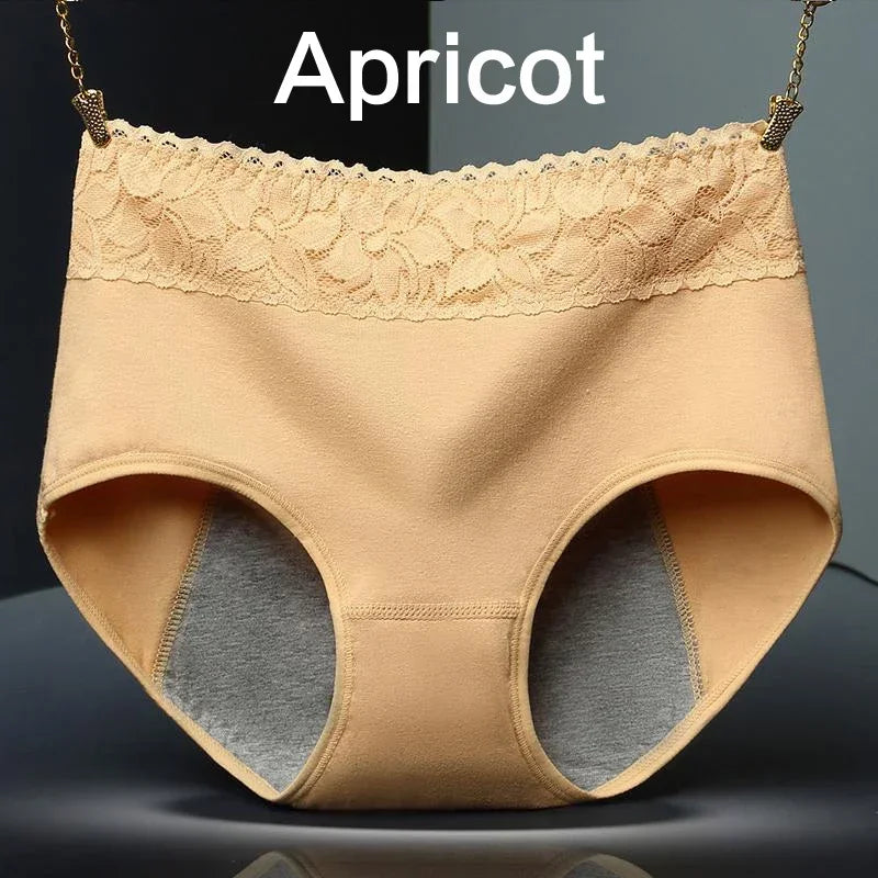 Female Physiological Pants Leak Proof Menstrual Women Underwear Period Panties Cotton Health Seamless Briefs In the waist Warm